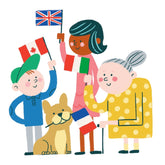 Clementoni - Juego de Banderas - Juegos de Cartas